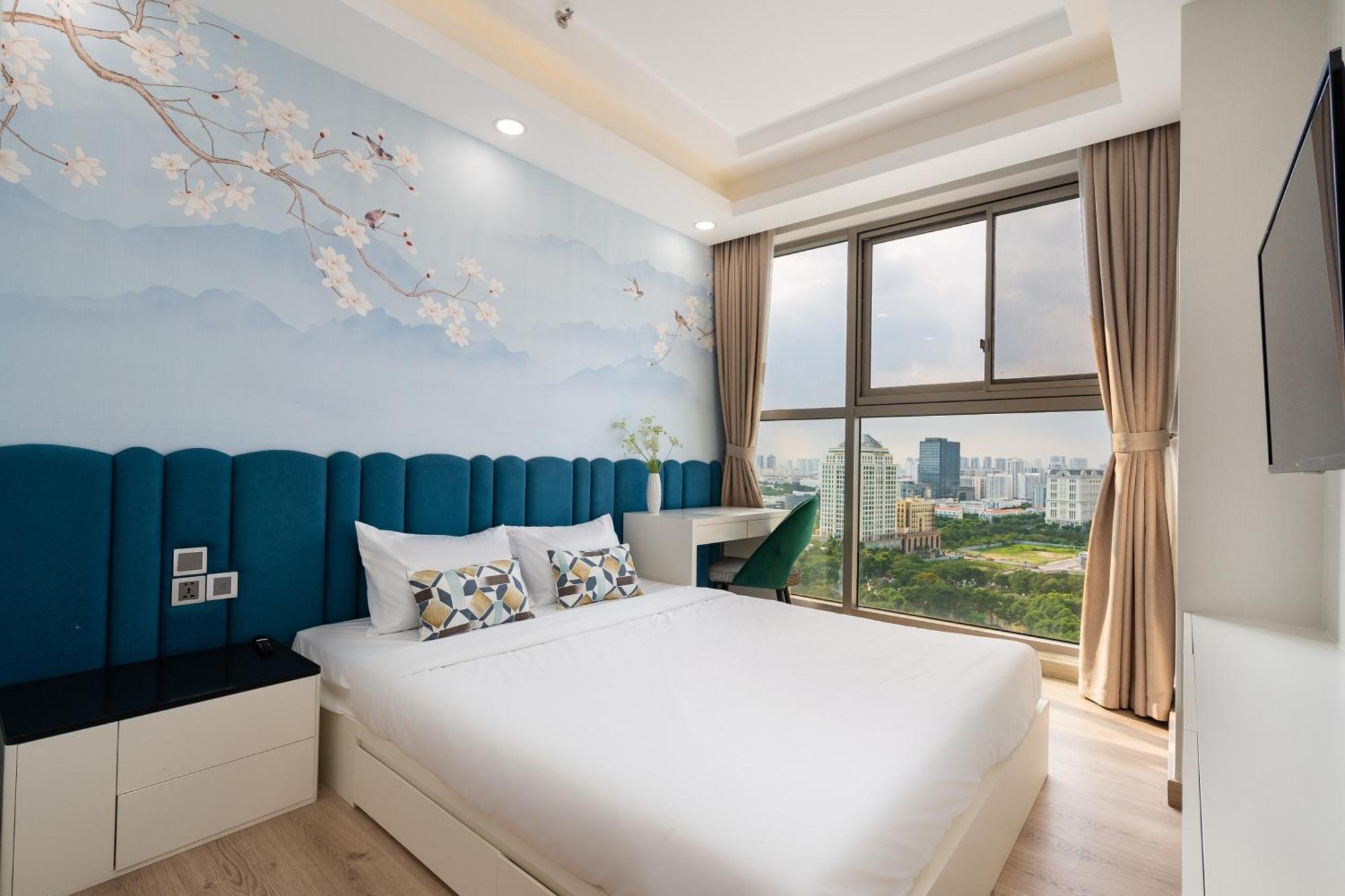 ホーチミン市 Convinia Luxury The Peak Midtownアパートホテル エクステリア 写真