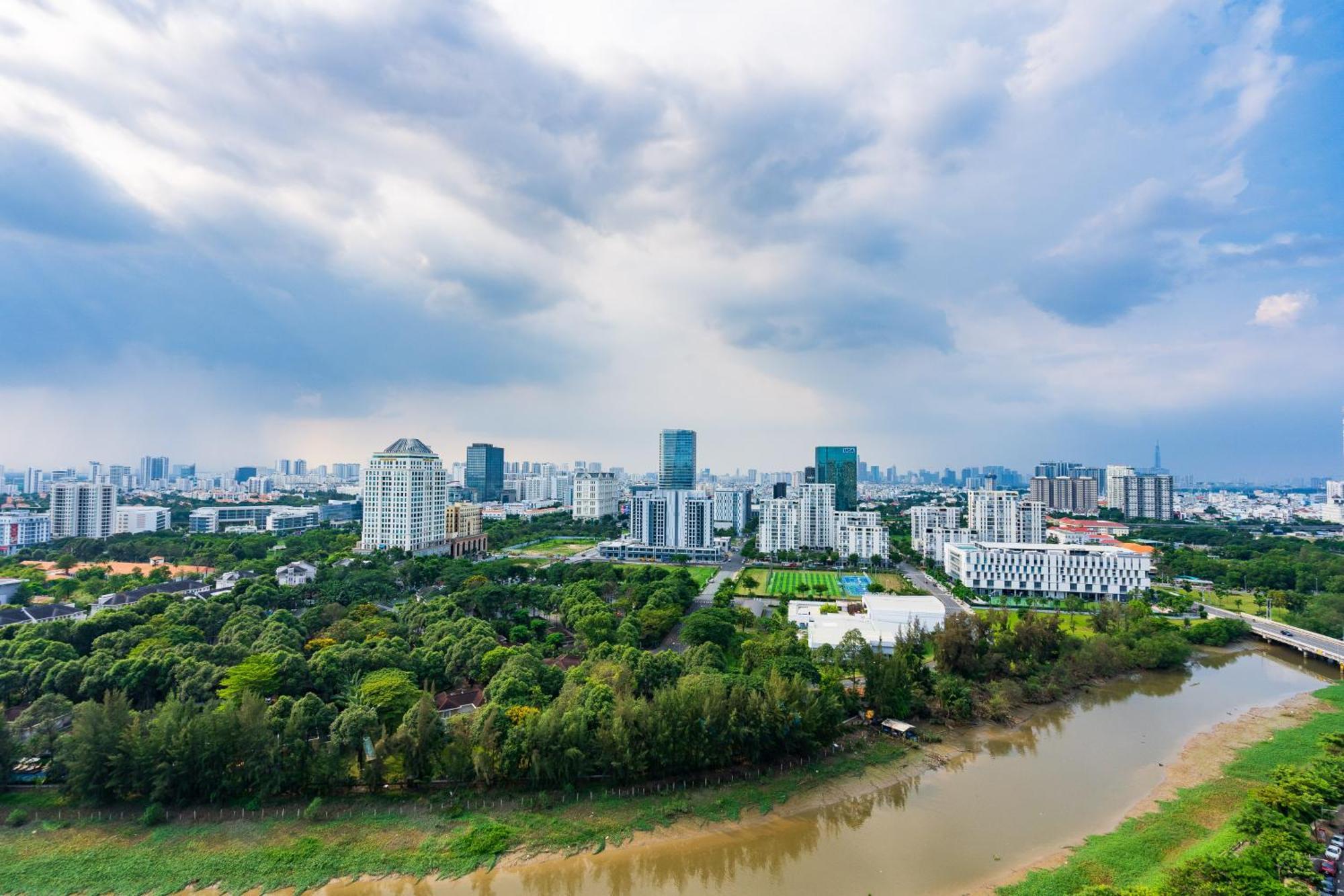 ホーチミン市 Convinia Luxury The Peak Midtownアパートホテル エクステリア 写真